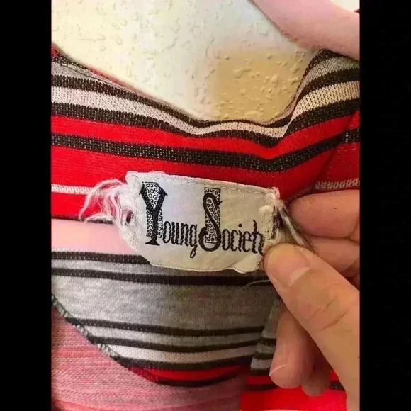Vintage Young Society Long Vest - Picture 2 of 2